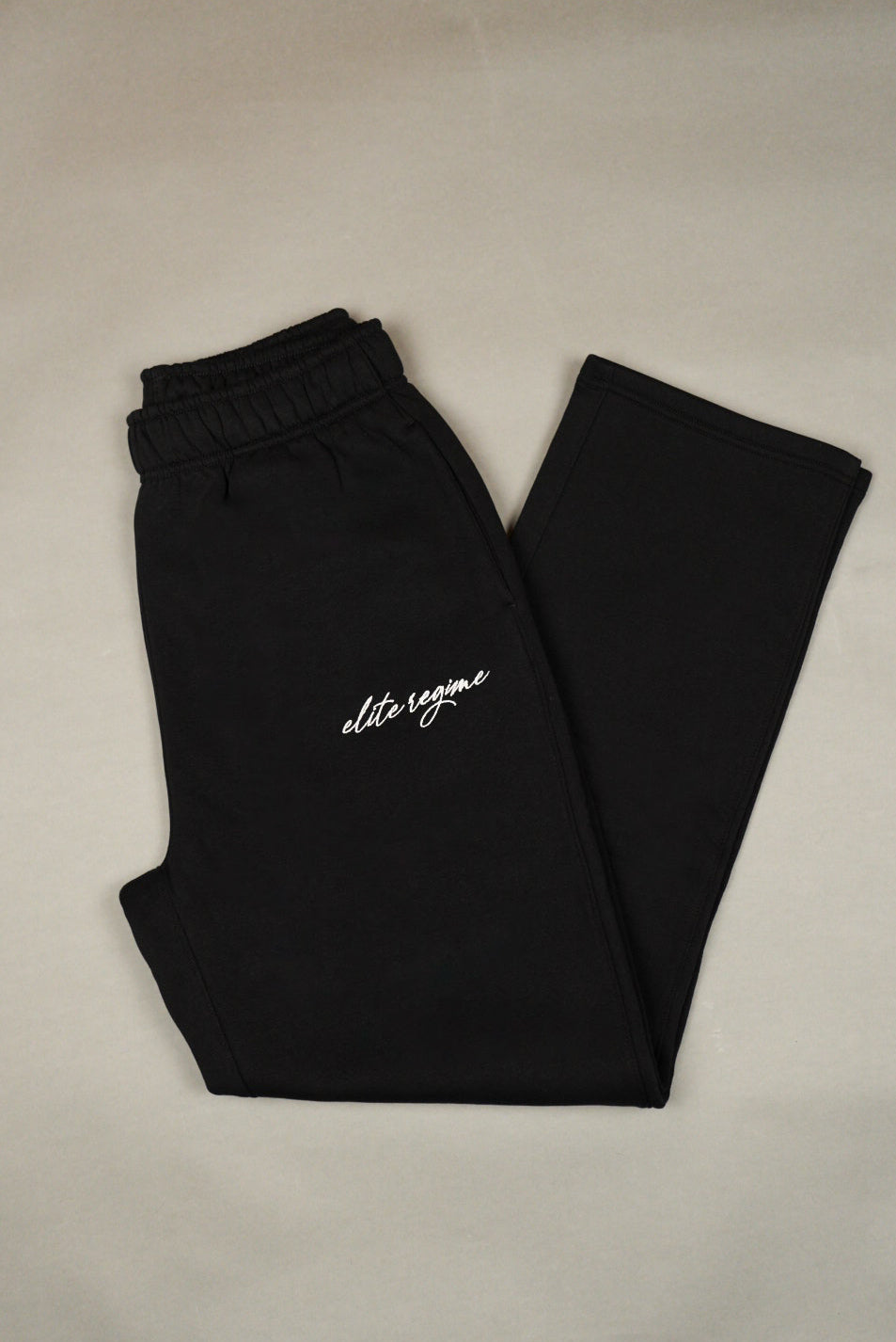 No Cuff Script Joggers