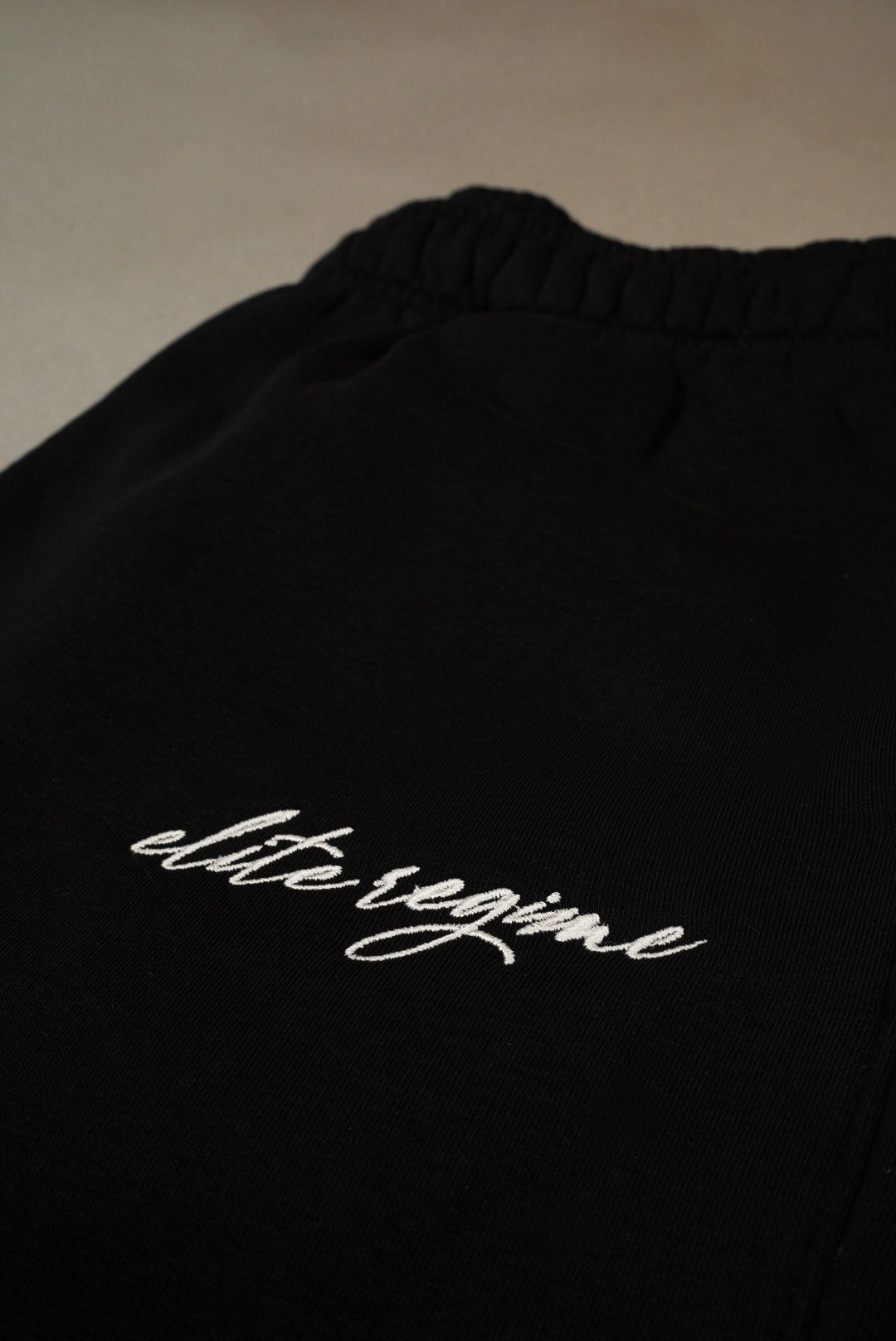 No Cuff Script Joggers