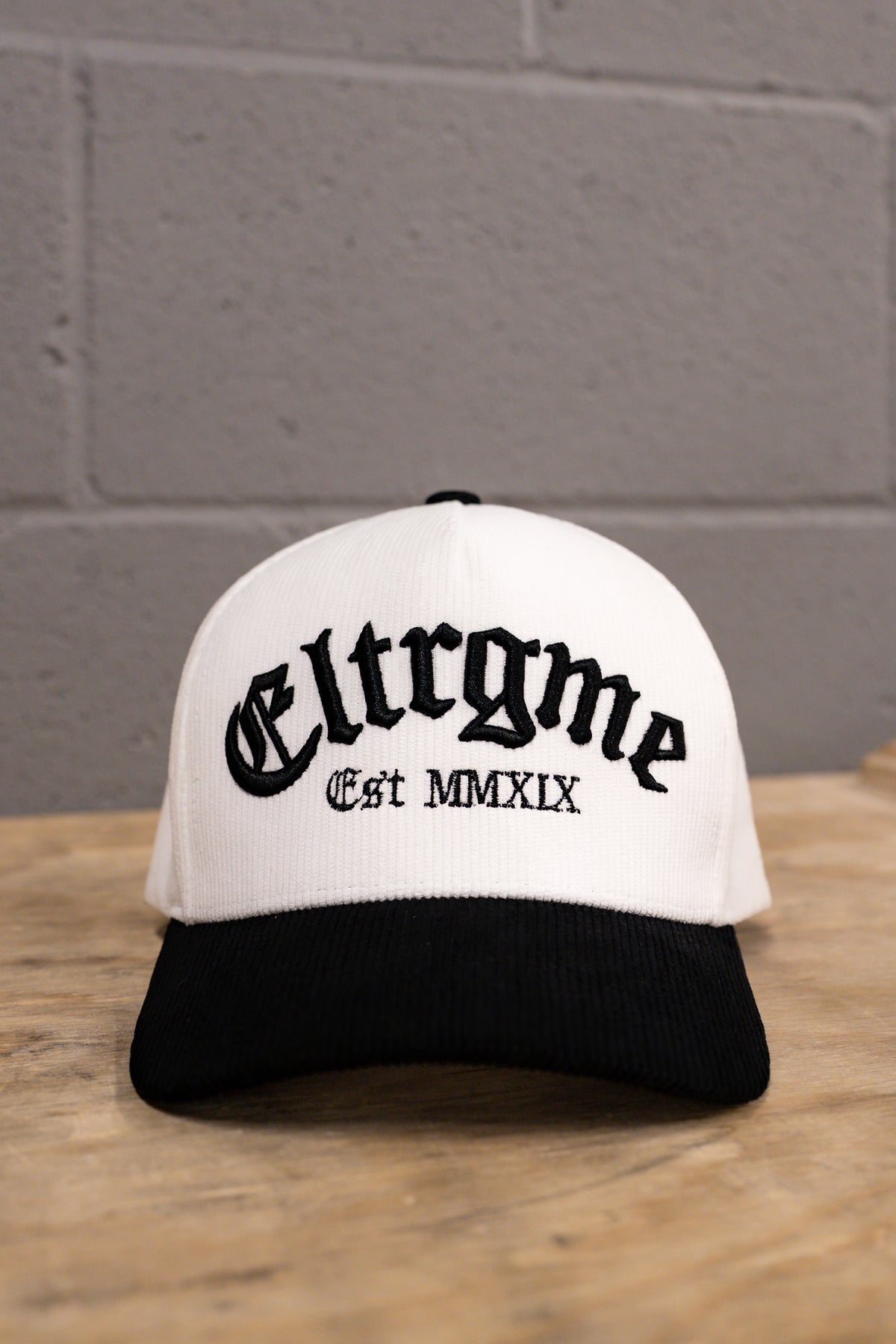 Corduroy Old English Cap
