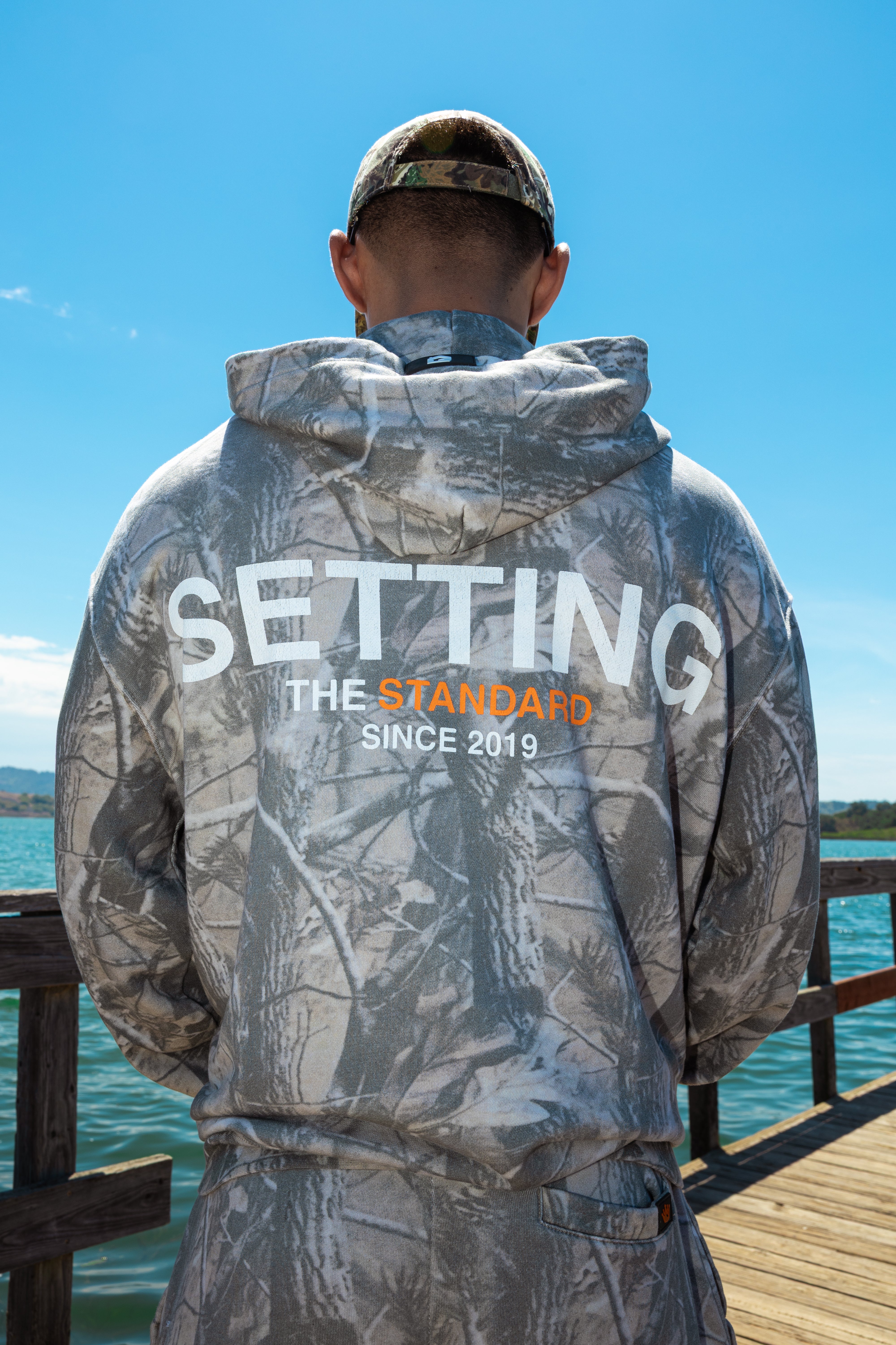 'Setting The Standard' Zip Up Hoodie