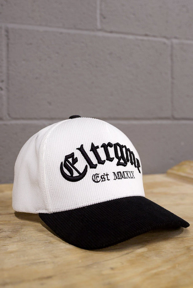 Corduroy Old English Cap