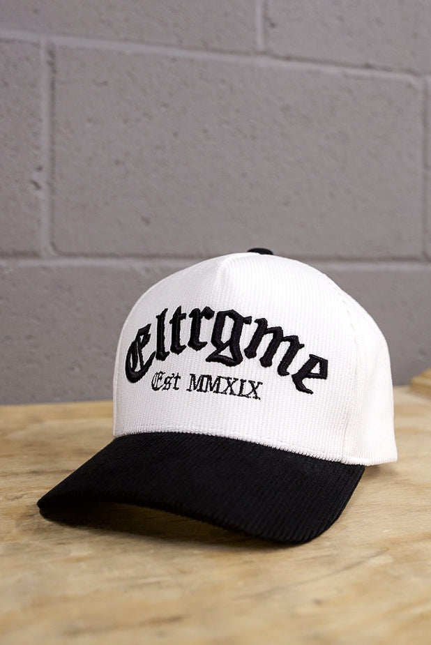 Corduroy Old English Cap