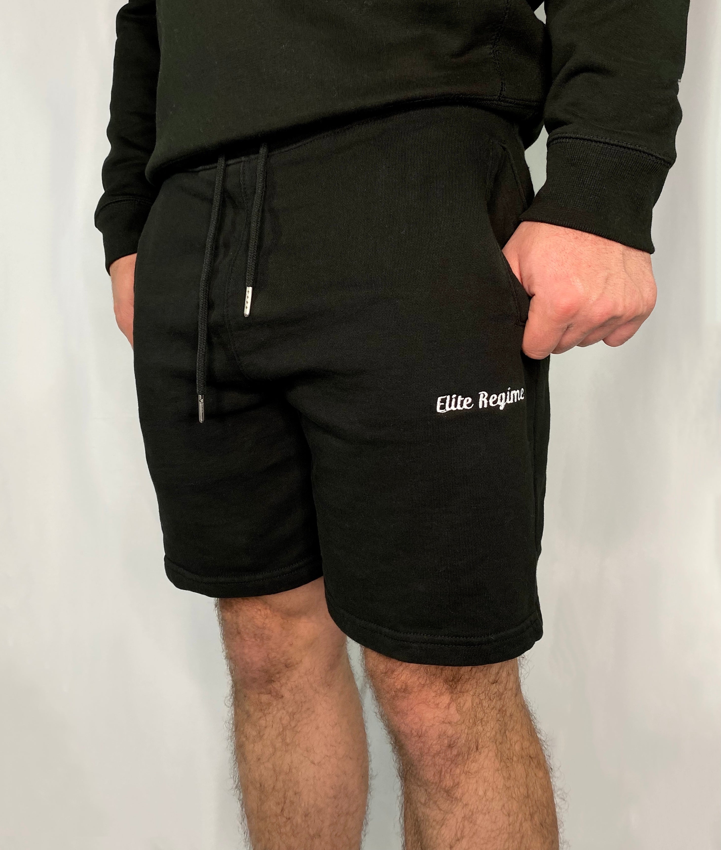 Embroidered Lion Comfort Shorts